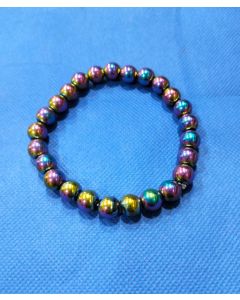  HEMALITE BRACELET - For Protection, Stability, and Healing ( 8 mm ) ( 35 Gram )