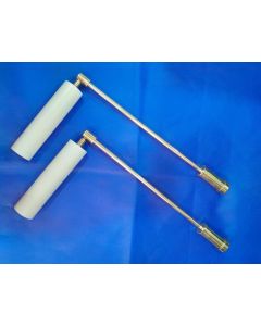 BRASS DOWSING ROD ( NEW ) - Pair for Vastu / Reiki / Dowser Masters / Searching any Objects ( 11 x 5 Inch ) ( 430 Grams )