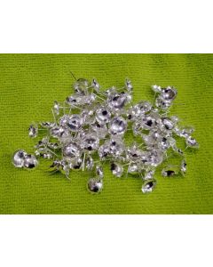 Asthothram Silver Plated Flowers for Pooja (108 Pcs)