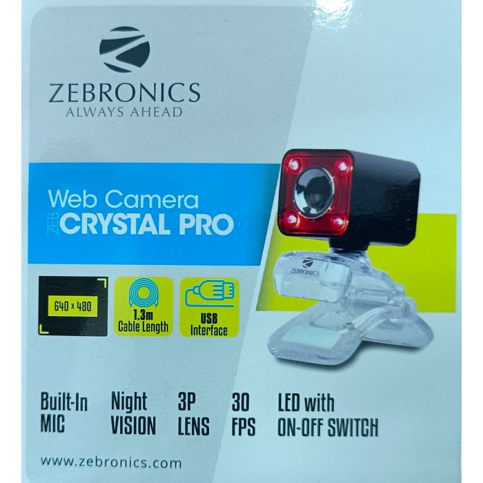 Zeb Ultimate Pro HD Web Camera With Mic