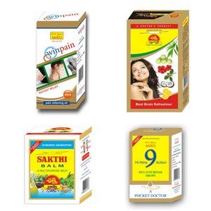 D.N.Rao’s sakti Best Pain Relievers (Combo Pack 5)