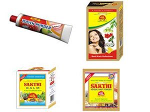 Sakthi Combo Pack 1 for Stress and Pain Relieving, Dental Care and Digestion