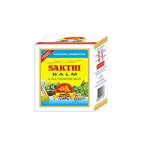 Sakthi balm bottle 12 gms (Set of 12) A Multipurpose balm relieves pains,heals foot cracks,cures pimples