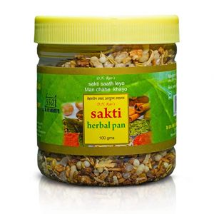 D.N.Rao's sakti herbal pan 165 gms each (Set of 4) after meals delite, herbal digestive