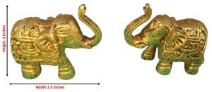 Brass Elephants Decorative Show piece