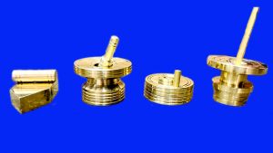 Brass Gowri Set for Pooja - Varalakshmi Pooja Set - traditional Indian grind tools  (S)
