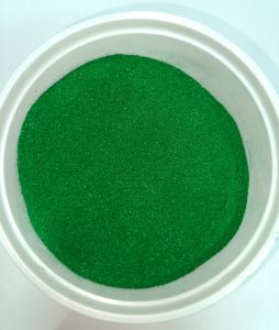 Green Rangoli Colours Floor Arts Ceramic Shining Muggulu