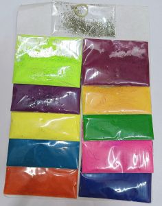 Modern Designs Rangoli Powder for Floor (Multi colored, 50gm x 10 Packs)