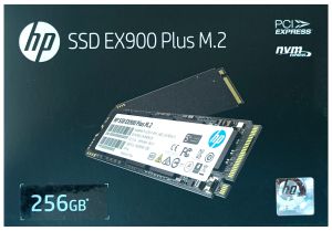 HP EX900 Plus 256GB NVMe PCIe M.2 Interface SSD, GEN 3 x 4, 8 Gb/s, 3D NAND PC Internal Solid State Hard Drive Up to 2000 MB/s