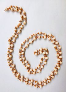 Tulsi Mala with Copper Chain and Caps
