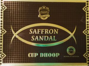 Saffron Sandal Cup Dhoop