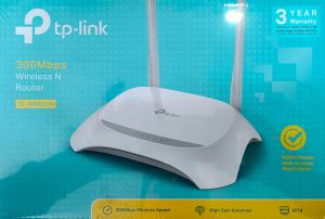 TPLINK Wireless Router TL-WR850N 300 Mbps Wireless Router (White, Single Band)										 												 												